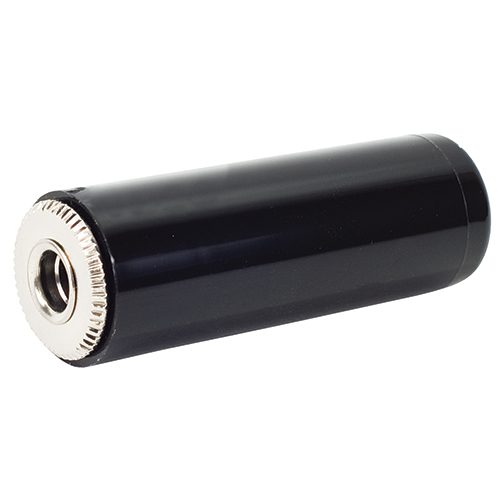 1/4-inch Extension Jack | 2-Conductor, Solder Terminal, Black